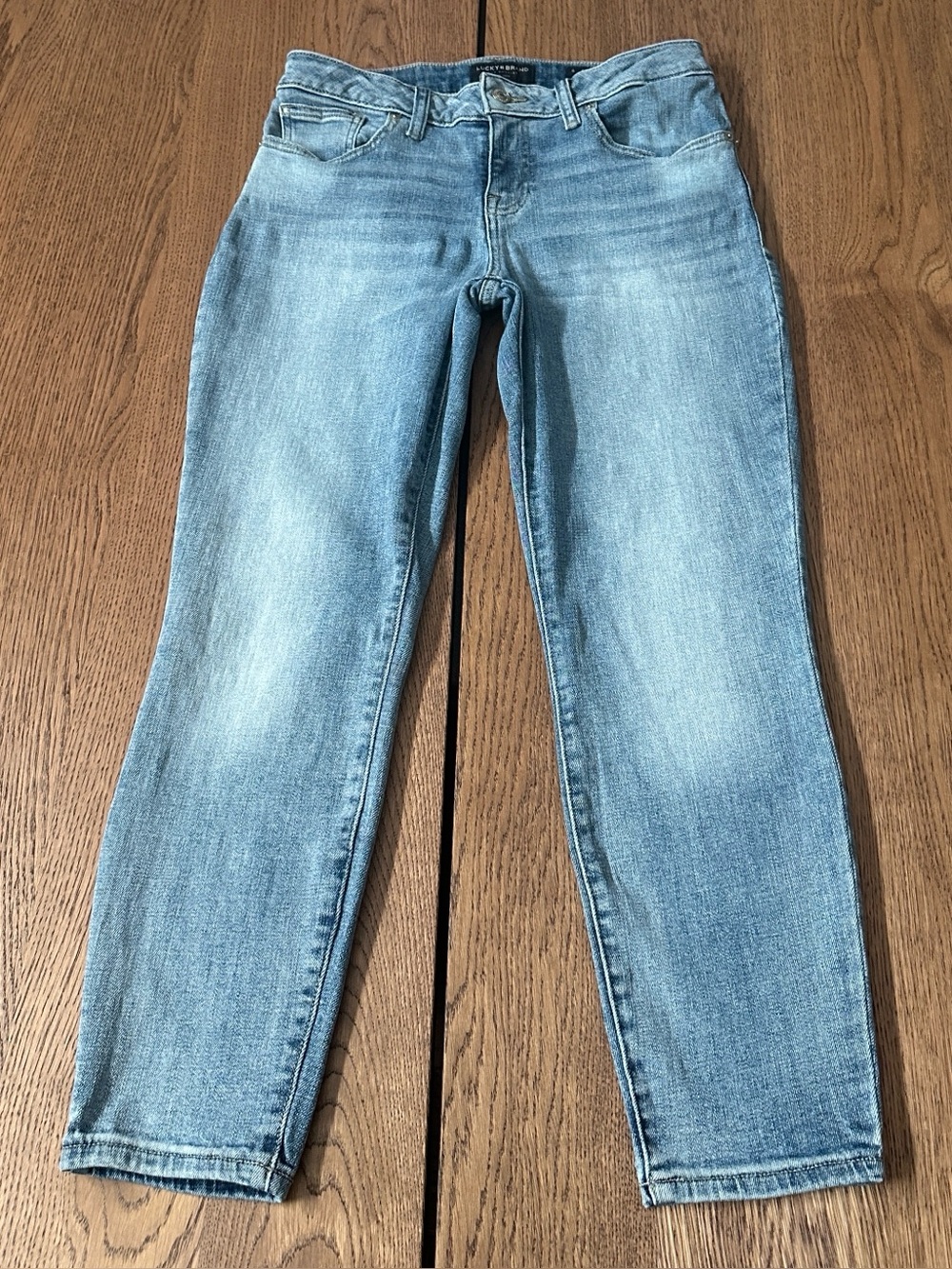 Lucky Brand Low Rise Crop Lolita Skinny Jeans Size 8/29